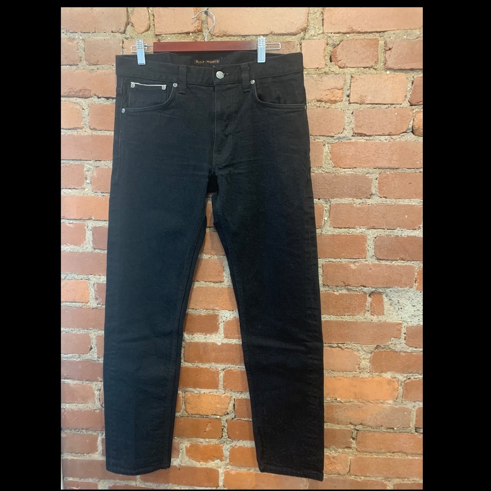 Nudie Jeans Co Men’s Black Jeans
